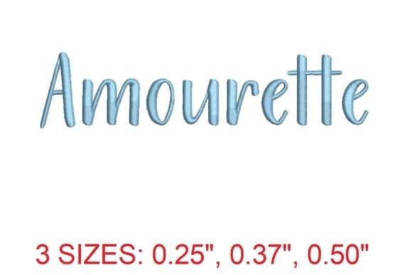 Amourette Embroidery Font: A Timeless Elegance for Every Project