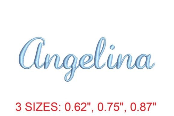 Angelina Embroidery Font: A Versatile Tool for Creative Expression