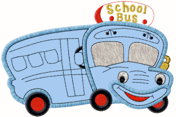 Cute Bus School